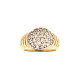 Pre Owned 9ct Diamond Cluster Ring ZX41